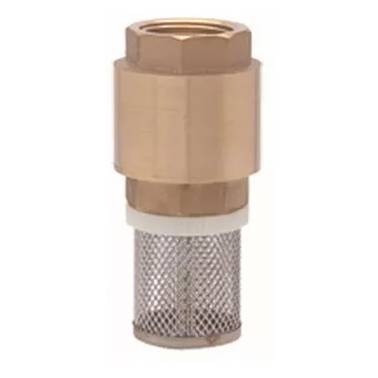 VALVULA PICHANCHA CANASTILLA ACERO INOX RESORTE 11/4(32MM)100lbs DICA