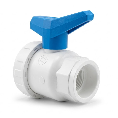 VALVULA BOLA UNION SIMPLE PVC HIDRAULICO CEMENTAR C-40 150LBS 075MM 3 ...