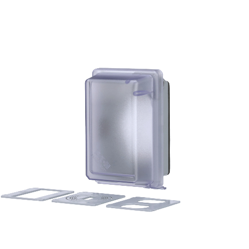 CAJA INTEMPERIE ESTANDAR 82.6MM GRIS ARROW HART