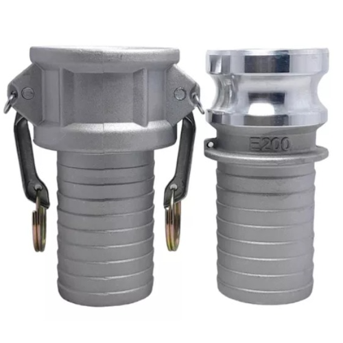 JUEGO CONEXION RAPIDA ALUMINIO HEMBRA Y MACHO 075MM 3" PARA MANGUERA