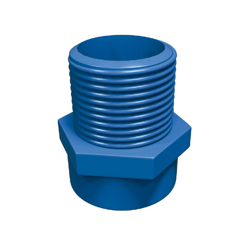 ADAPTADOR MACHO CPVC CEMENTAR 025MM 1" AZUL FLOWGUARD GOLD