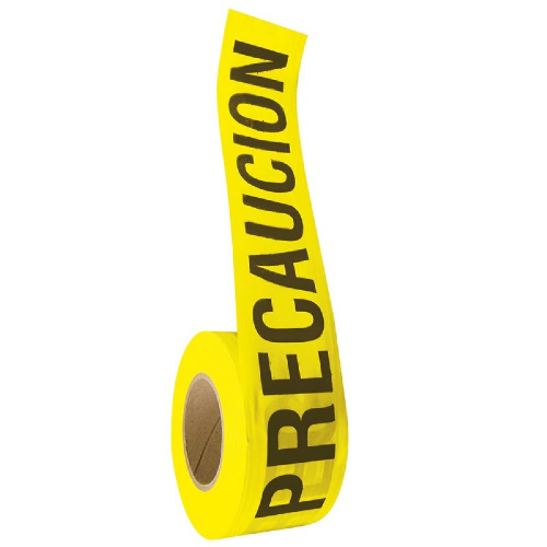 CINTA PARA BARRICADA PRECAUCION ANCHO 3" DE 100 M SURTEK