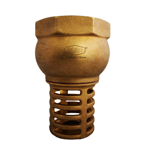 VALVULA PICHANCHA CUERPO Y CANASTILLA DE LATON 032MM 11/4" ALAN