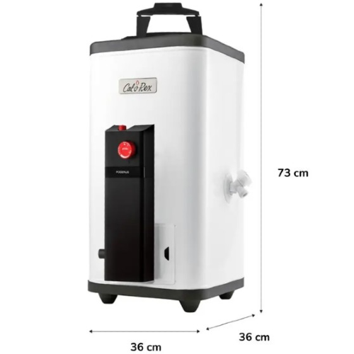 CALENTADOR DE PASO PODERUS 9L GAS LP 11/2 SERVICIOS CALOREX