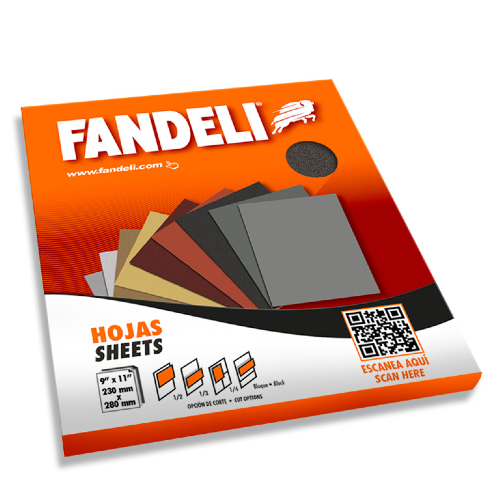 LIJA TELA ESMERIL FINO FANDELI