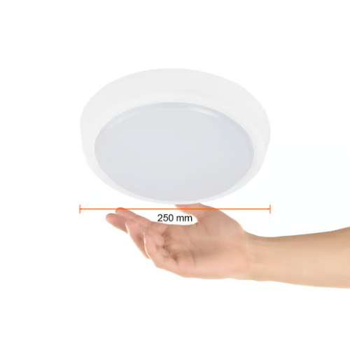LUMINARIO REDONDO SOBREPONER TECHO LED 15W 100-240V 6500K 1050LM PADANG I BLANCO  TECNOLITE