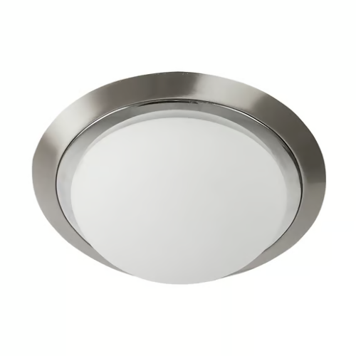 LUMINARIO REDONDO SOBREPONER TECHO E27 100-240V IRLANDA SATINADO TECNOLITE