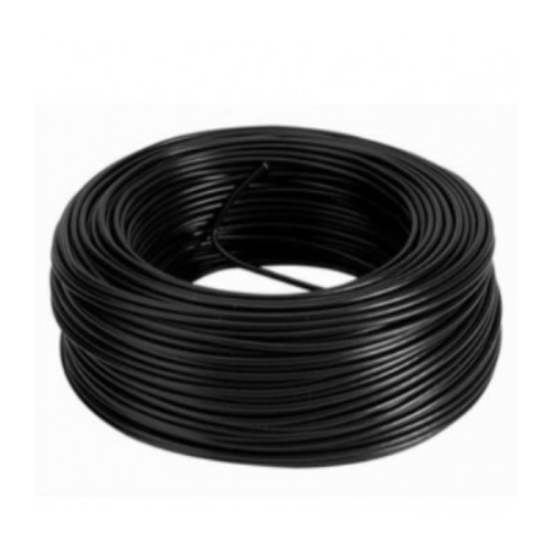 CABLE THW CAL.08 100M NEGRO IUSA — Tubos y Conexiones