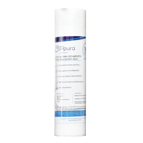 CARTUCHO POLIPROPILENO SPUN DOBLE FILTRACION 50-05MICRAS PENTAIR