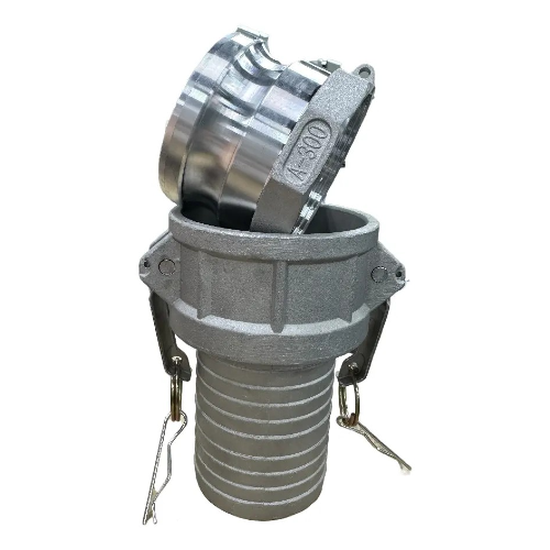JUEGO CONEXION RAPIDA ALUMINIO HEMBRA Y MACHO 075MM 3" PARA MANGUERA