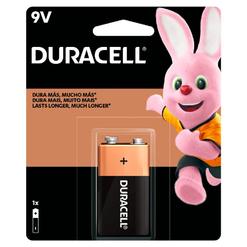 PILA ALCALINA TIPO 9V DURACELL