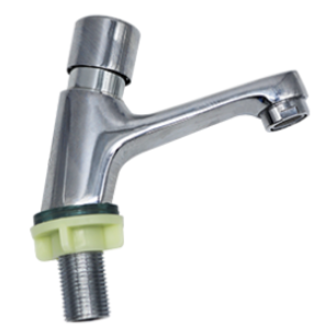 MONOMANDO LAVABO TIPO PUSH ACERO INOXIDABLE MEER CNX