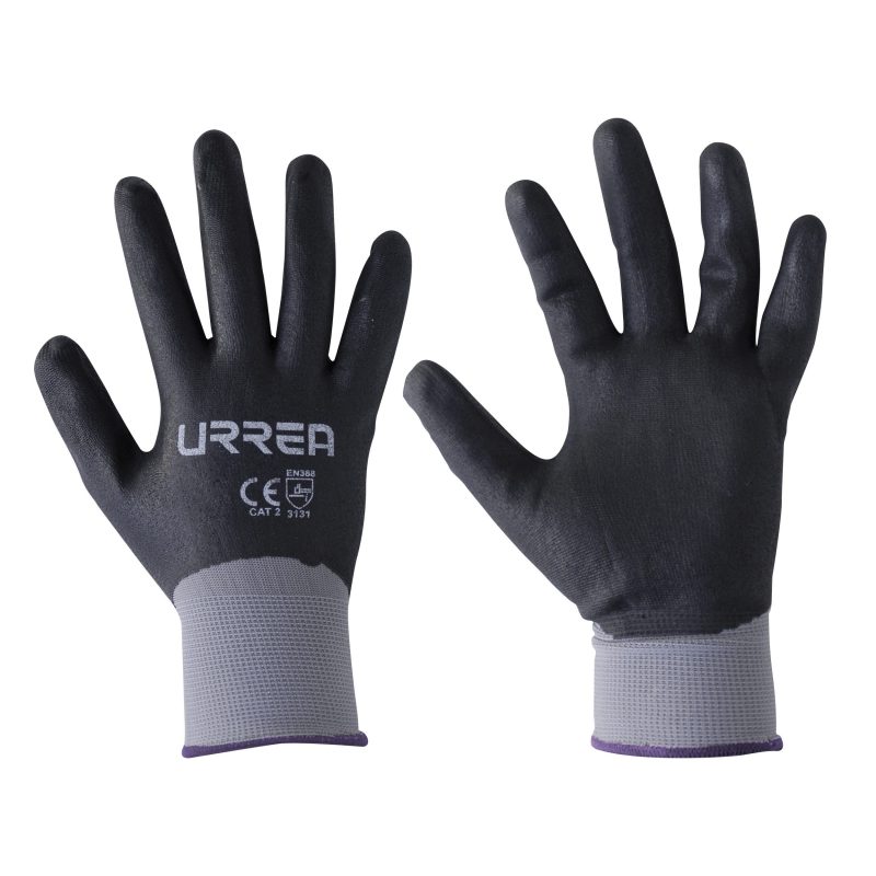 GUANTES NYLON RECUBIERTO CON NITRILO GRANDE URREA